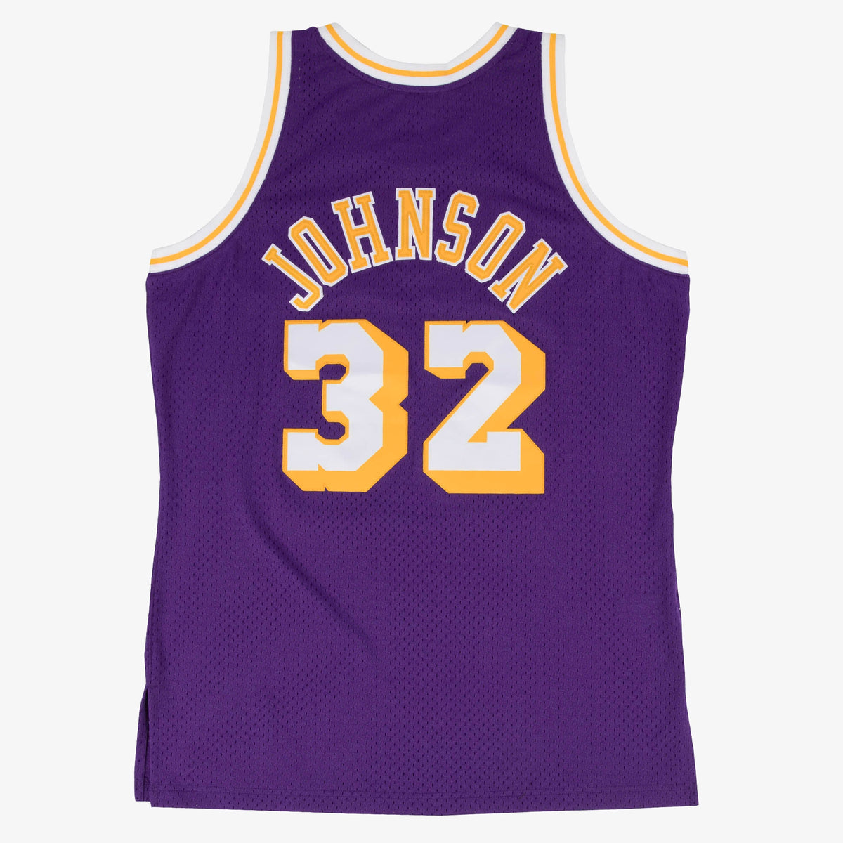 Los Angeles Lakers NBA Mitchell & Ness Swingman Jersey Road Magic Johnson 1984-85