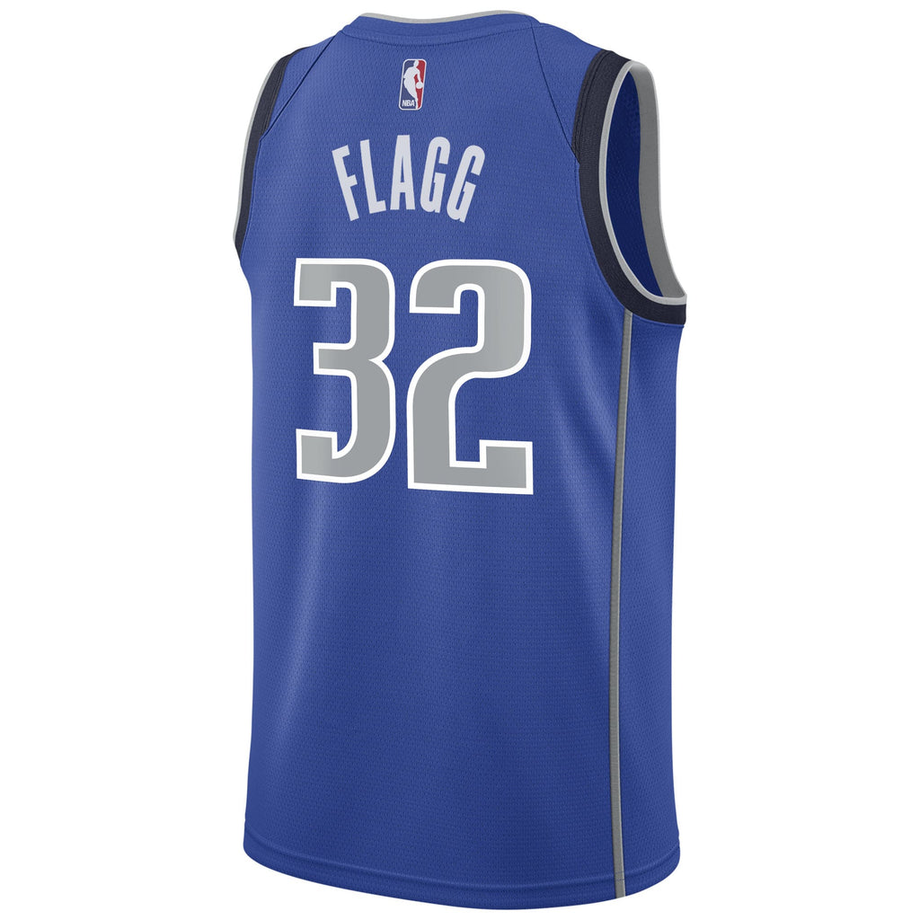 Dallas Mavericks NBA Nike Icon Edition Swingman Jersey 2025 First Round Draft Pick - Blue - Cooper Flagg - Youth