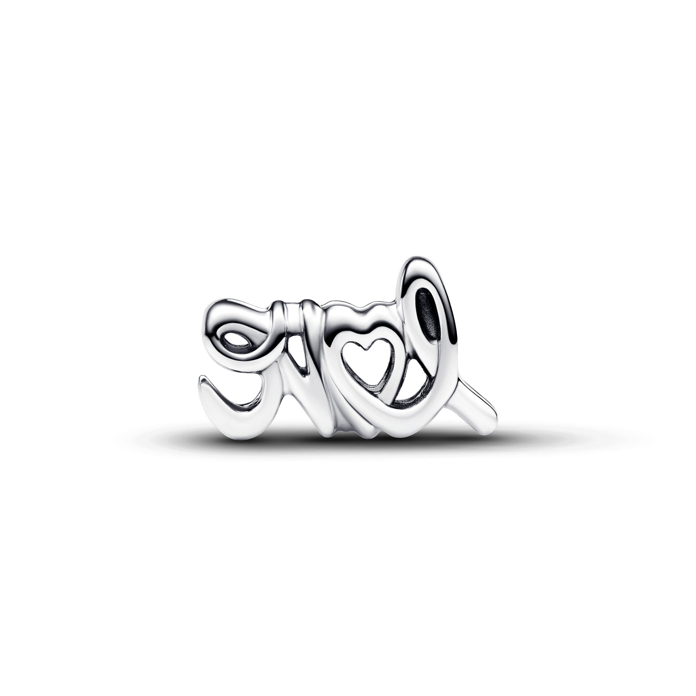 PANDORA Handwritten Love Charm Sterling Silver Charms Bracelet Charm Jewelry Gift