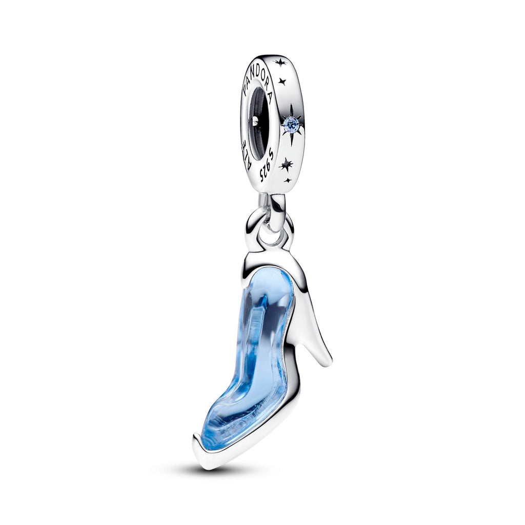 PANDORA Disney Cinderella S Glass Slipper Dangle Charm Disney X PANDORA Charms Bracelet Charm Jewelry Gift