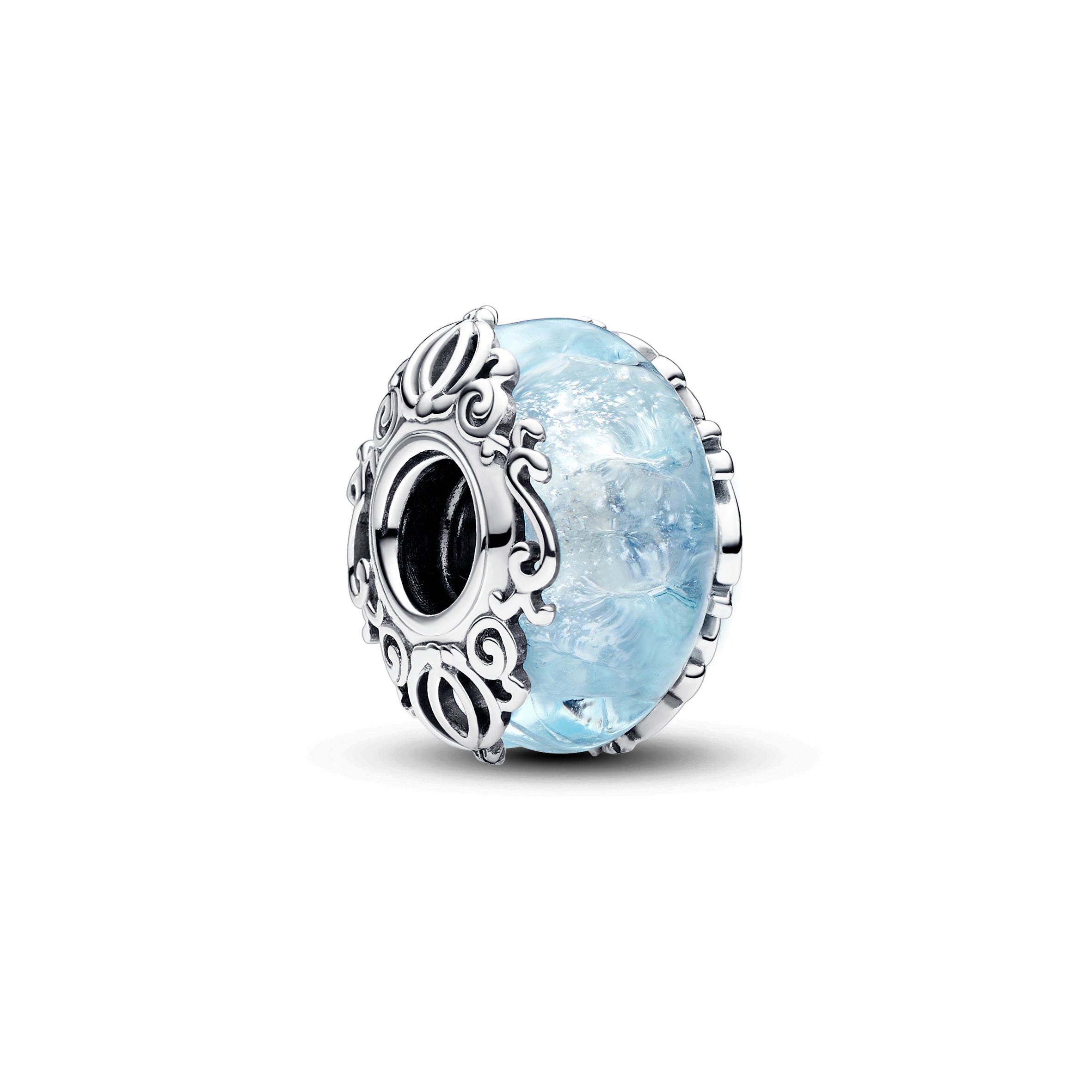 PANDORA Disney Cinderella Murano Glass Charm Disney X PANDORA Charms Bracelet Charm Jewelry Gift