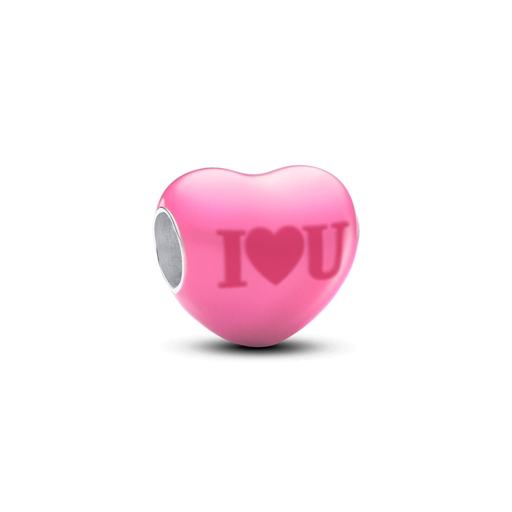 PANDORA Colour-changing Hidden Message Heart Charm Charms Bracelet Charm Jewelry Gift