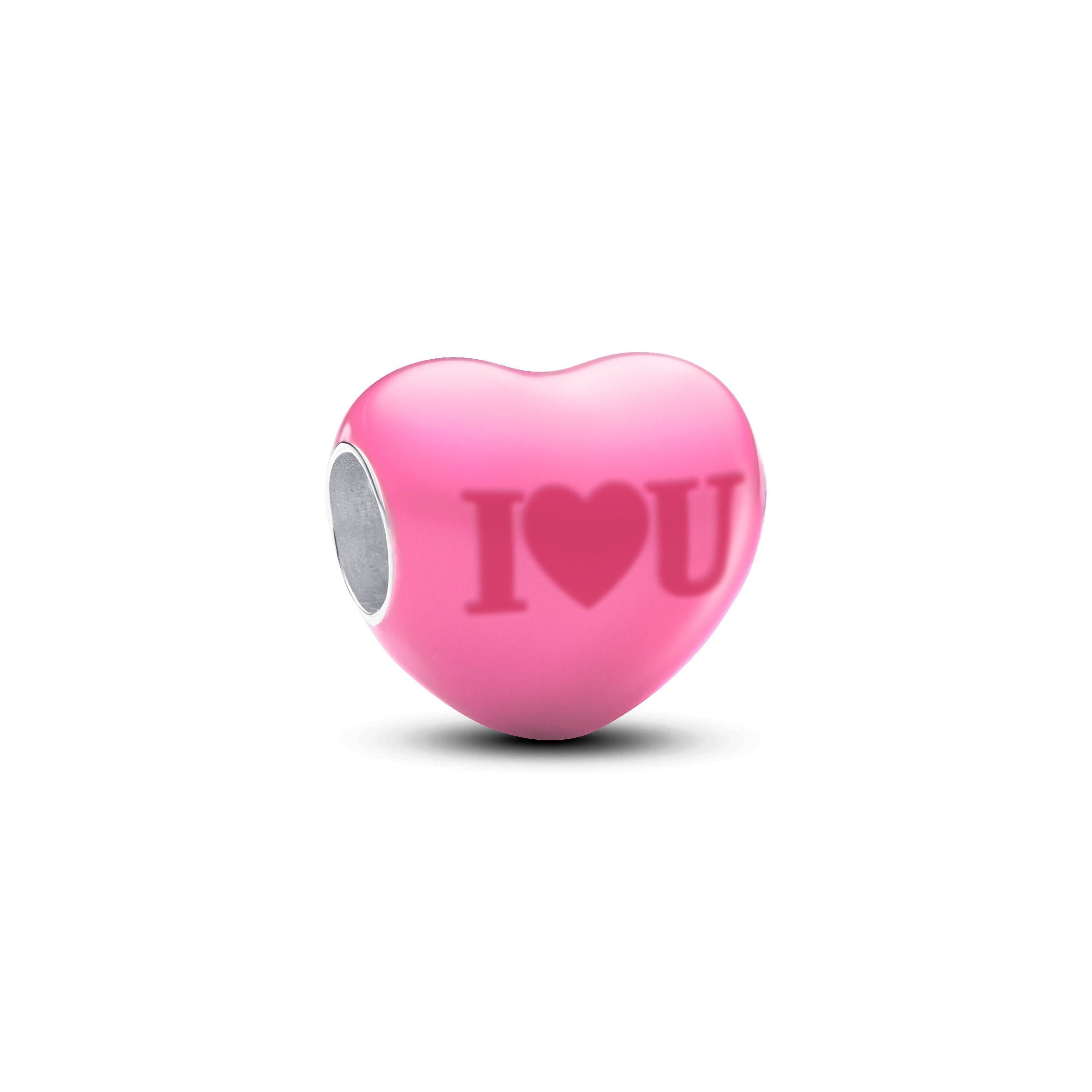 PANDORA Colour-changing Hidden Message Heart Charm Charms Bracelet Charm Jewelry Gift