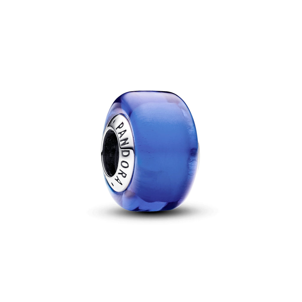 PANDORA Blue Mini Murano Glass Charm Charms Bracelet Charm Jewelry Gift