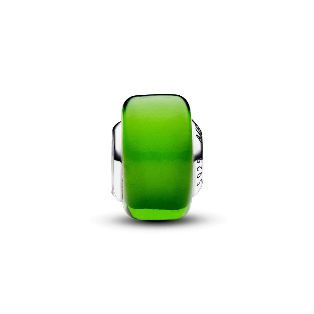 PANDORA Green Mini Murano Glass Charm Charms Bracelet Charm Jewelry Gift