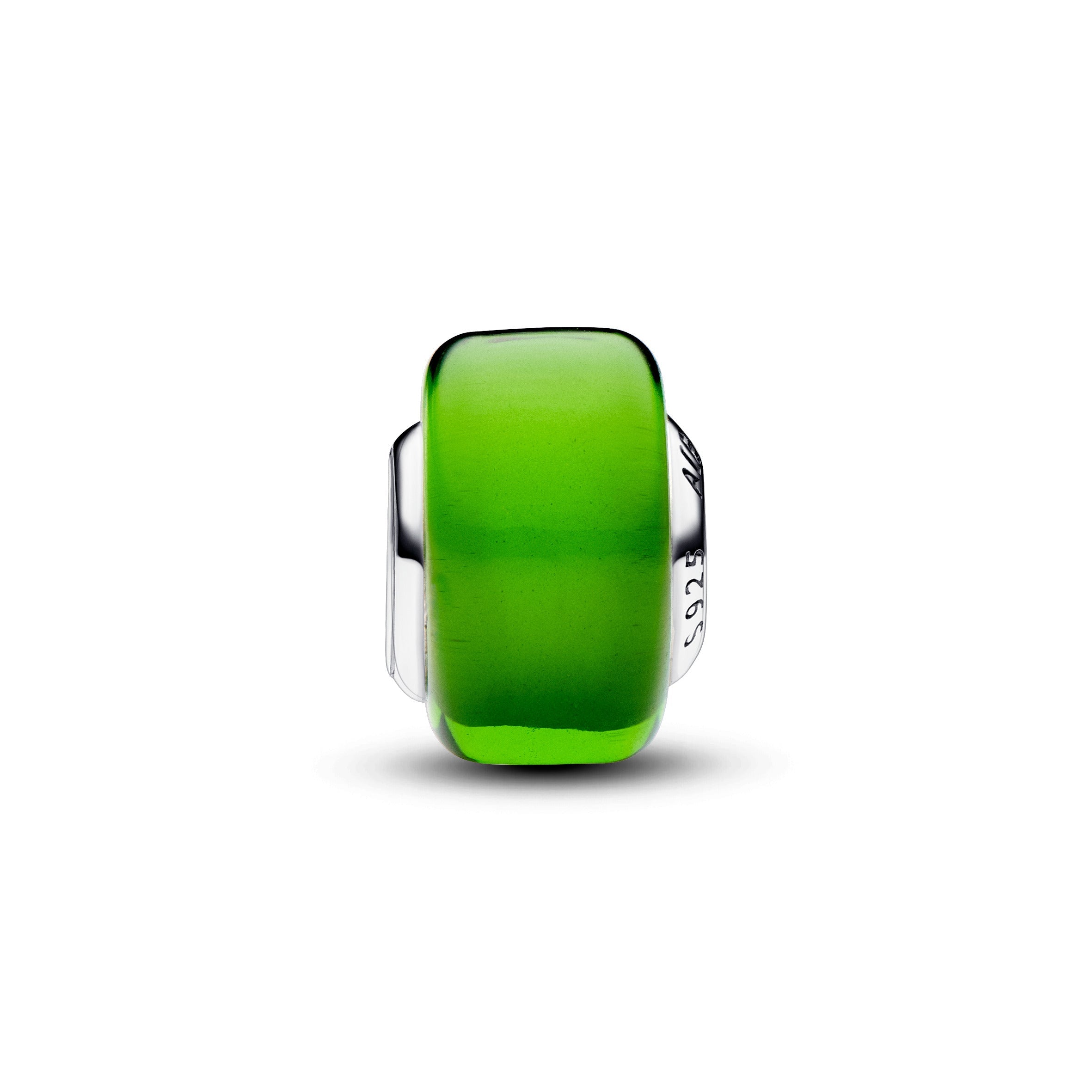 PANDORA Green Mini Murano Glass Charm Charms Bracelet Charm Jewelry Gift