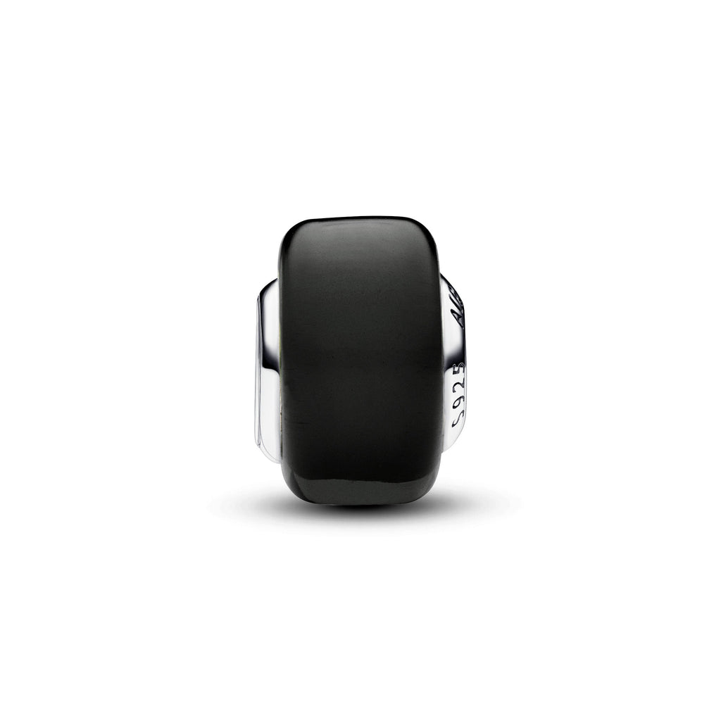 PANDORA Black Mini Murano Glass Charm Charms Bracelet Charm Jewelry Gift