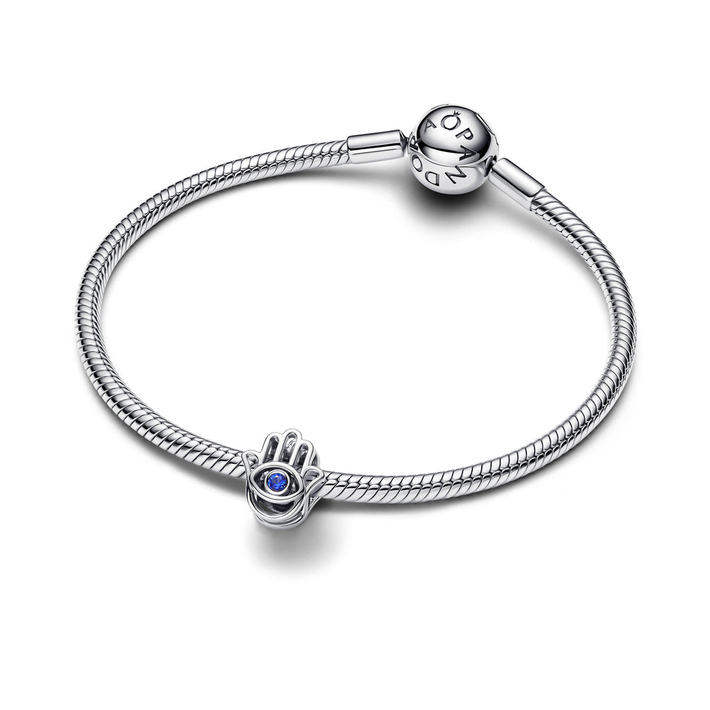 PANDORA Hamsa Hand Charm Cubic Zirconia Symbols Charms Bracelet Charm Jewelry Gift