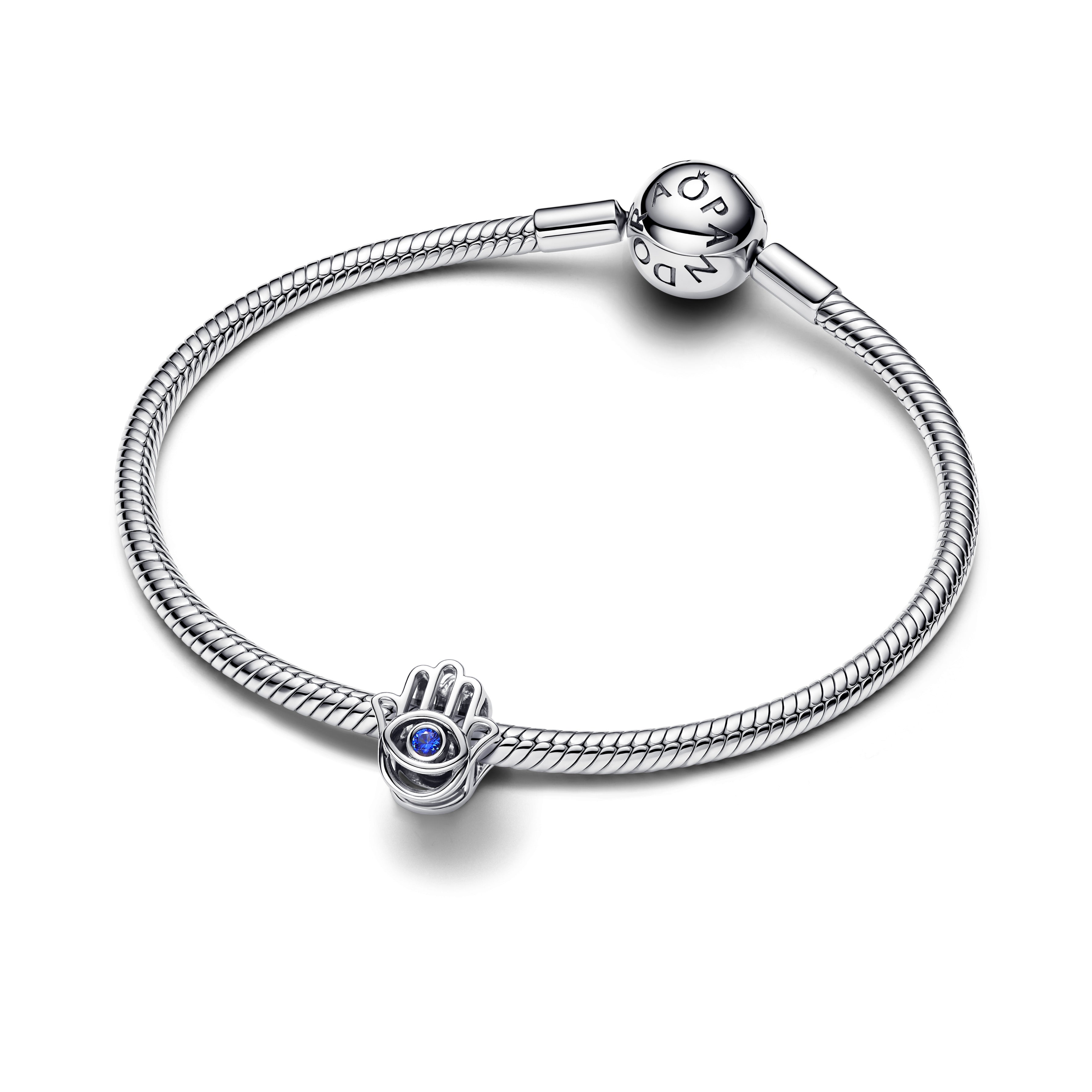 PANDORA Hamsa Hand Charm Cubic Zirconia Symbols Charms Bracelet Charm Jewelry Gift