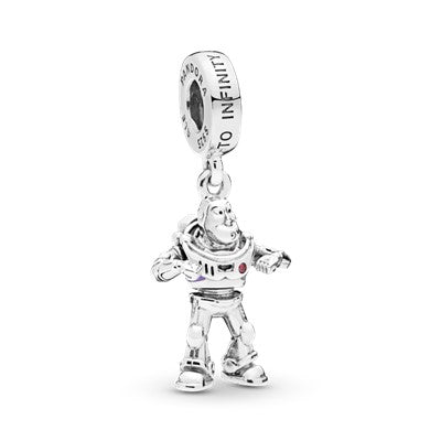 PANDORA Disney Pixar Toy Story Buzz Lightyear Dangle Charm Enamel Charms Bracelet Charm Jewelry Gift