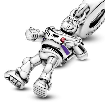 PANDORA Disney Pixar Toy Story Buzz Lightyear Dangle Charm Enamel Charms Bracelet Charm Jewelry Gift