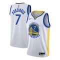 Golden State Warriors NBA Nike Association Edition Swingman Jersey - White - Kristaps Porziņģis - Youth