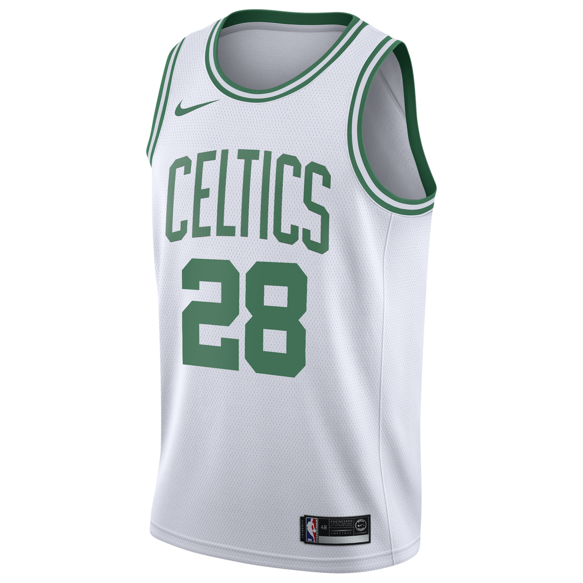 Boston Celtics NBA Nike Association Edition Swingman Jersey - White - Hugo González - Youth