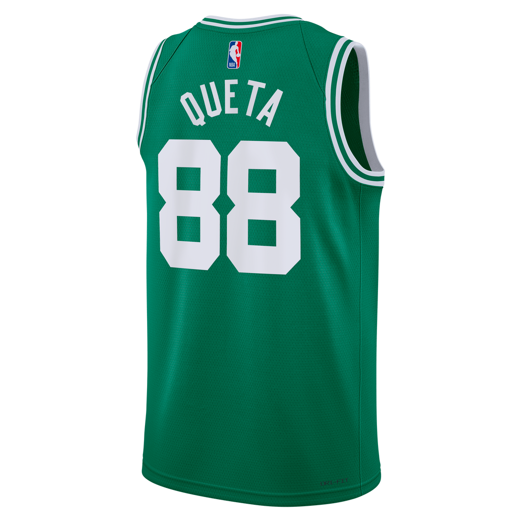Boston Celtics NBA Nike Icon Edition Swingman Jersey - Kelly Green - Neemias Queta - Unisex