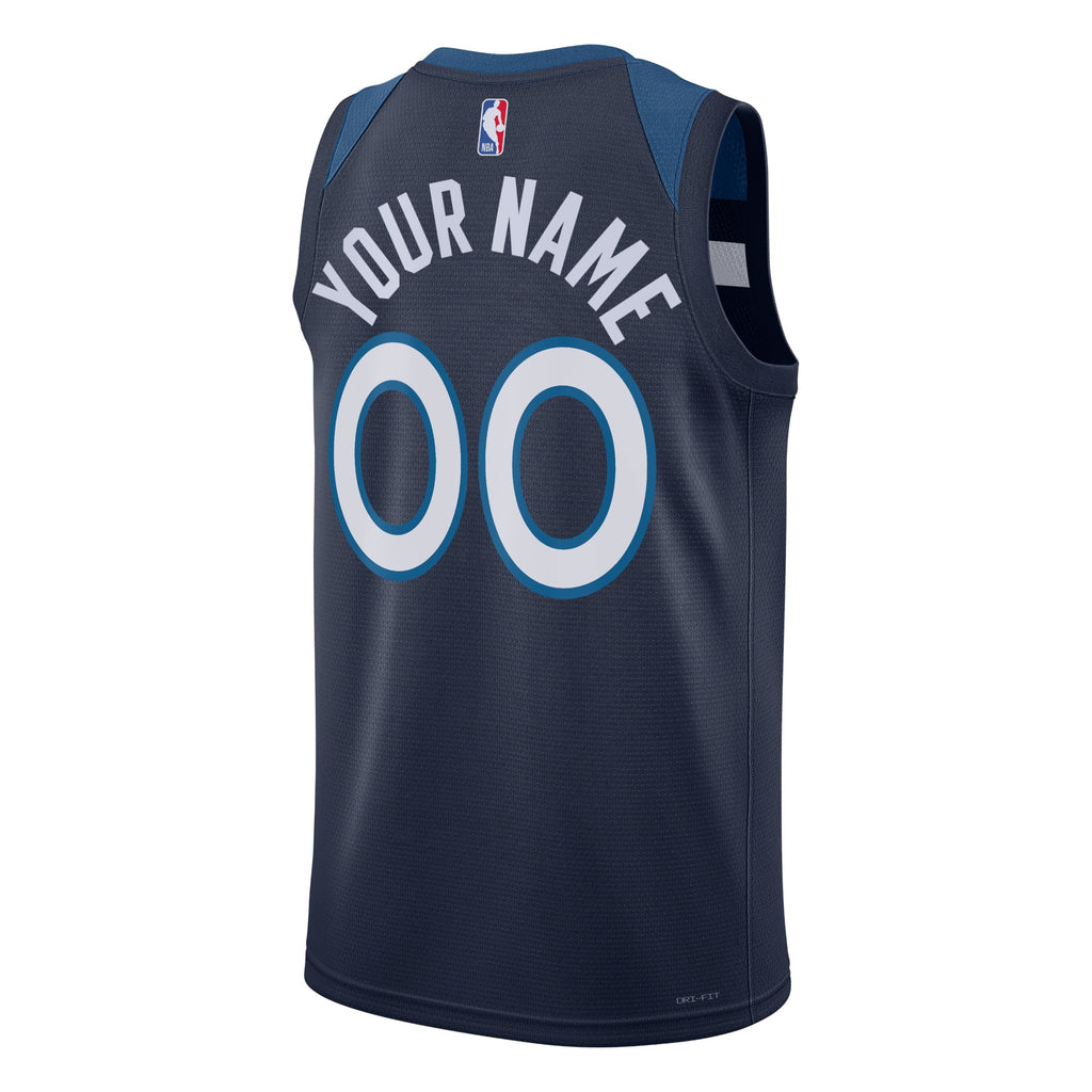 Minnesota Timberwolves NBA Nike Icon Swingman Jersey - Custom - Unisex