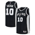 San Antonio Spurs NBA Nike Icon Jersey - Jeremy Sochan - Unisex