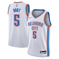 Oklahoma City Thunder NBA Nike Association Edition Swingman Jersey - White - Luguentz Dort - Youth