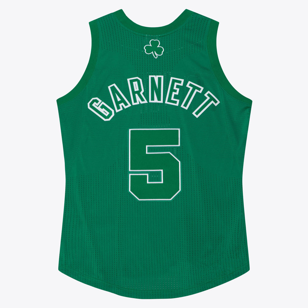 Boston Celtics NBA Mitchell & Ness Kevin Garnett 2012 Christmas Day Authentic Jersey - Kelly Green