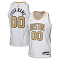 Boston Celtics NBA Nike 2025/26 City Edition Swingman Jersey - Custom - Youth