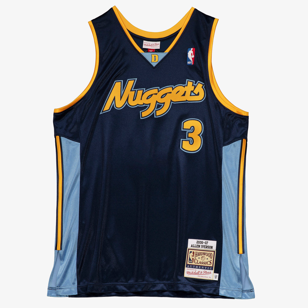 Denver Nuggets NBA Mitchell & Ness Authentic Jersey Allen Iverson 2006-07