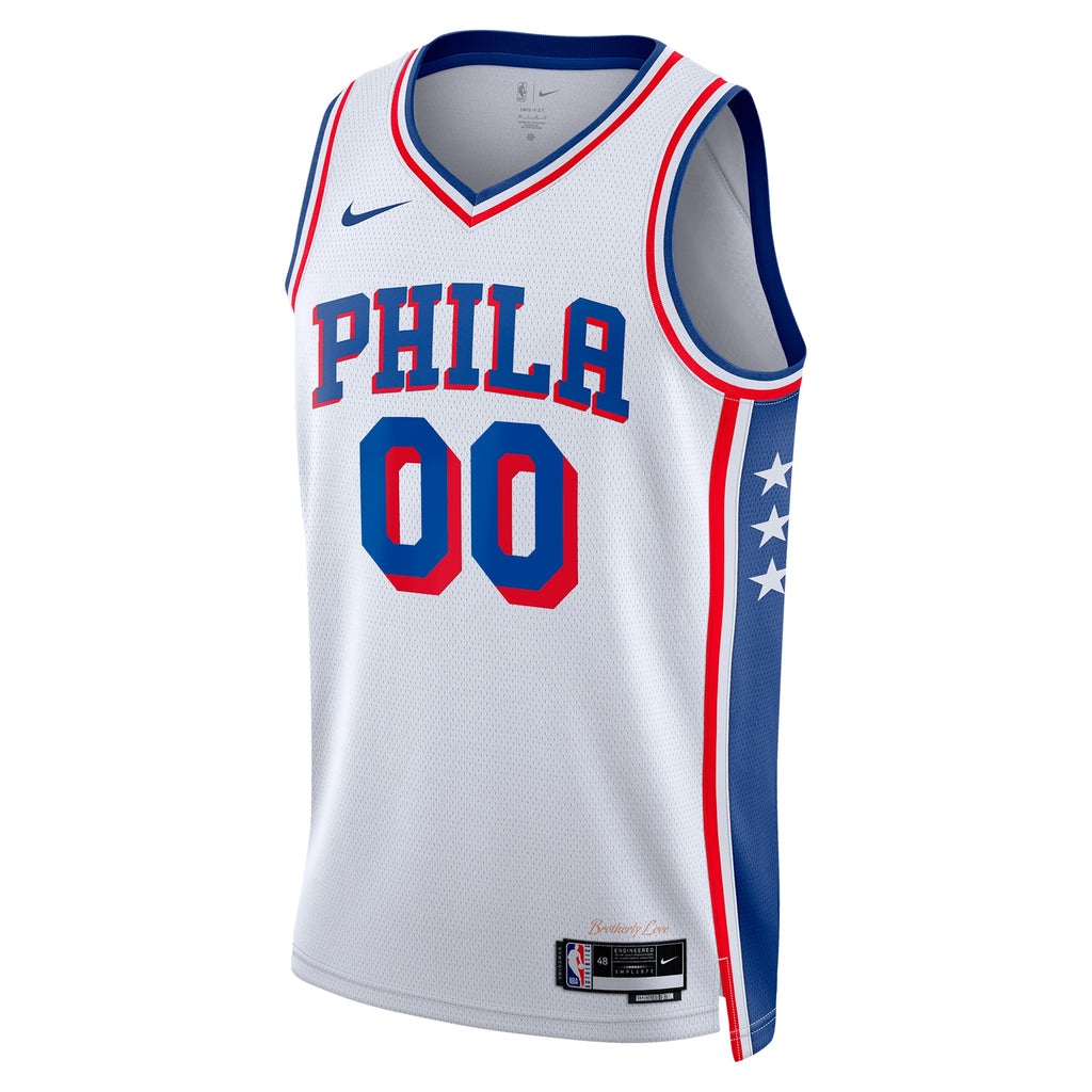 Philadelphia 76ers NBA Nike Association Swingman Jersey - Custom - Unisex