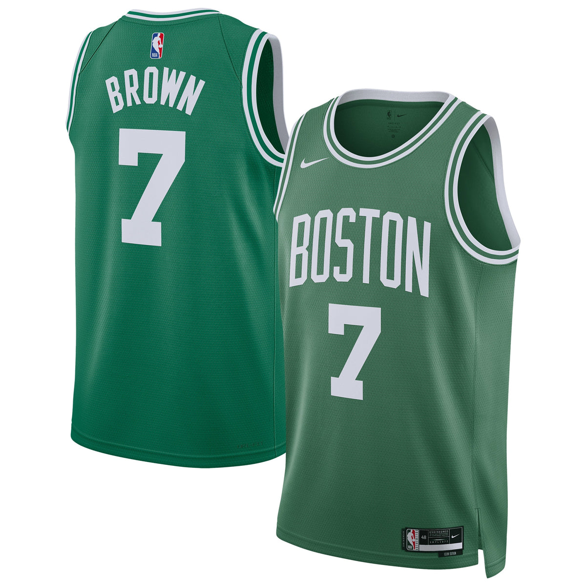 Boston Celtics NBA Nike Replica Icon Swingman Jersey - Unisex - Jaylen Brown