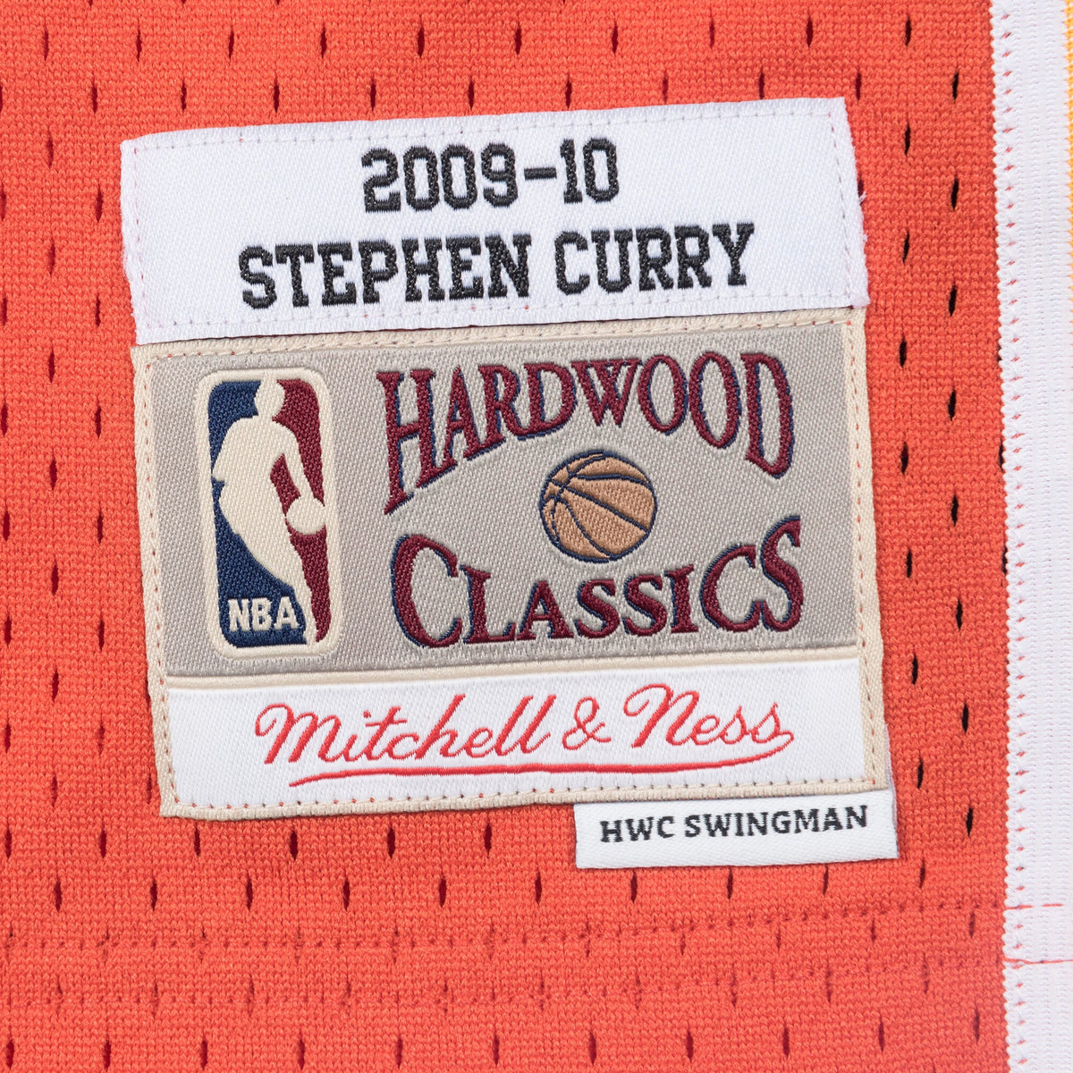 Golden State Warriors NBA Mitchell & Ness Swingman Jersey Alternate Stephen Curry 2009-10