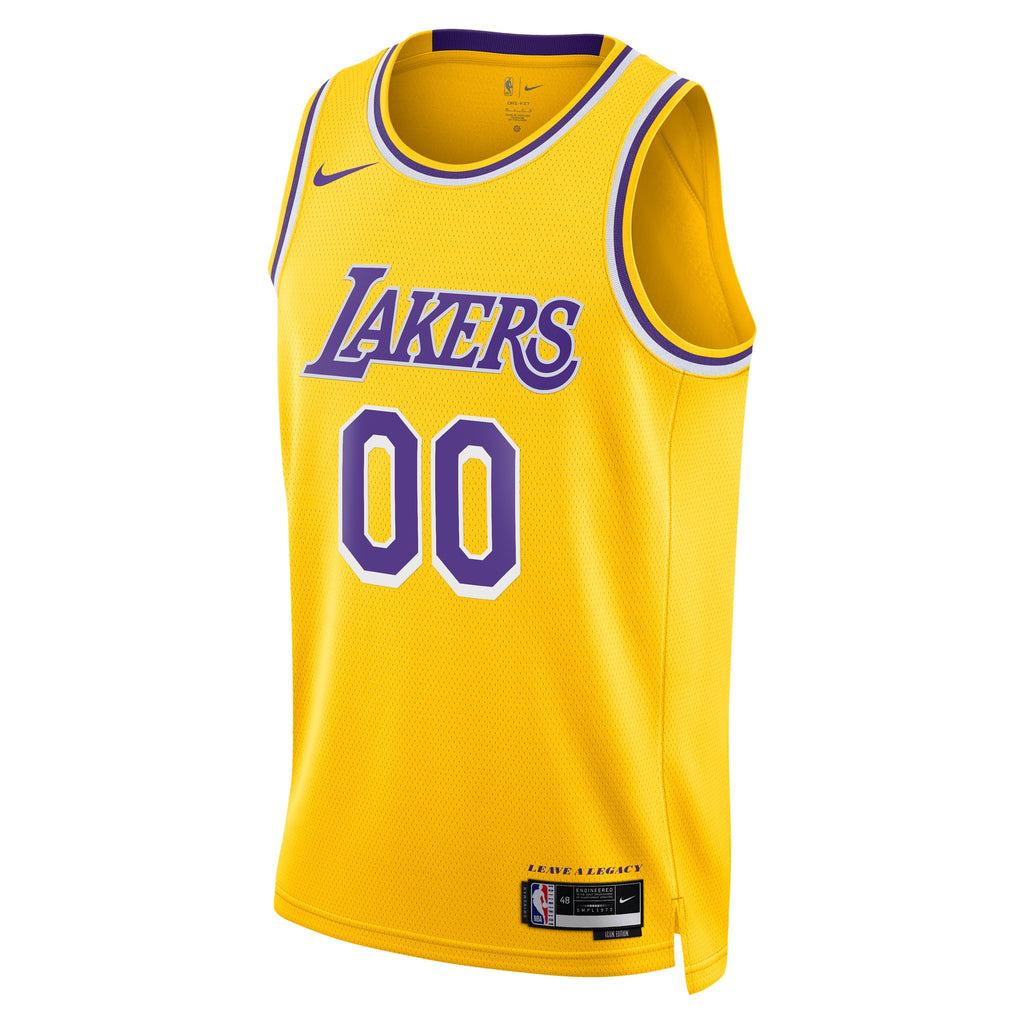 Los Angeles Lakers NBA Nike Icon Swingman Jersey - Custom - Youth