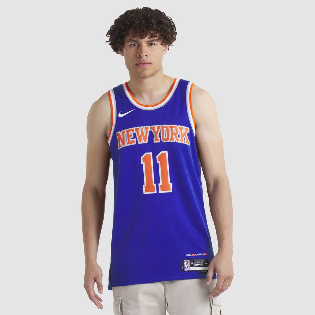New York Knicks NBA Nike Replica Icon Swingman Jersey - Unisex - Jalen Brunson