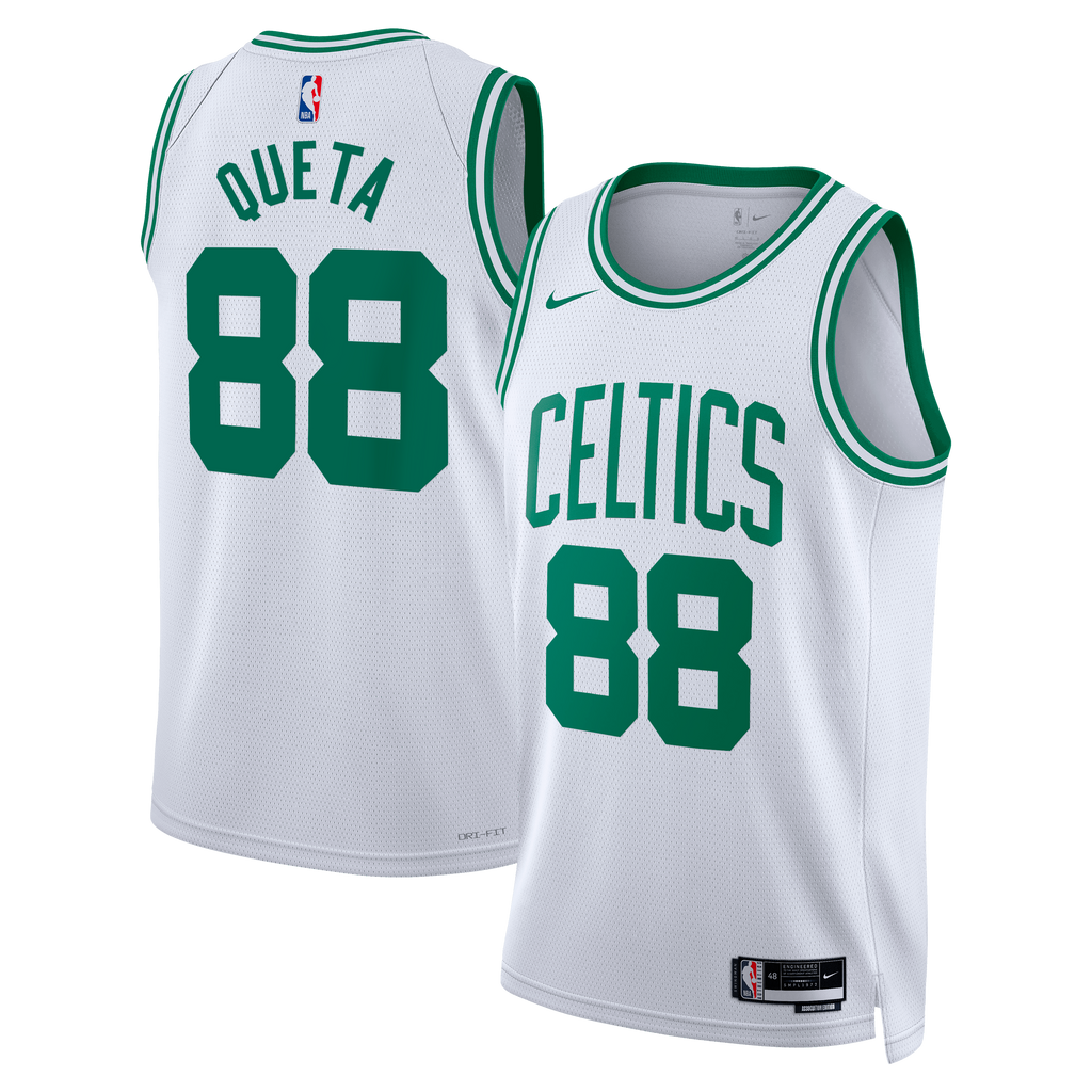 Boston Celtics NBA Nike Association Edition Swingman Jersey - White - Neemias Queta - Unisex
