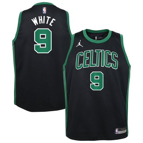 Boston Celtics NBA Jordan Brand Statement Edition Swingman Jersey - Black - Derrick White - Youth