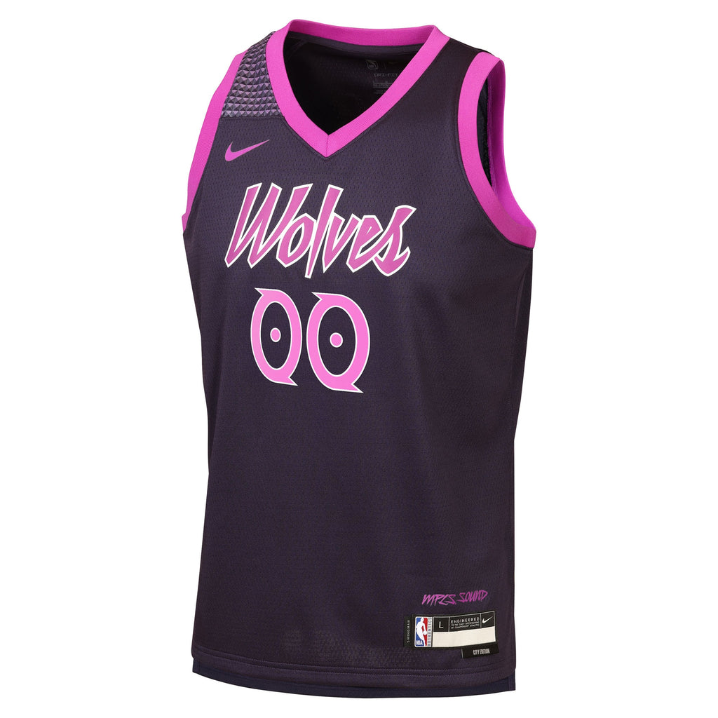 Minnesota Timberwolves NBA Nike 2025/26 City Edition Swingman Jersey - Custom - Youth