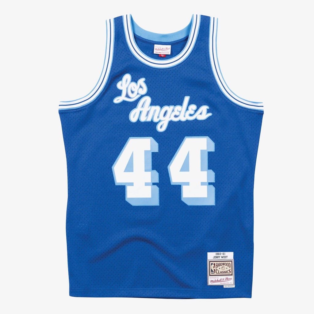 Los Angeles Lakers NBA Mitchell & Ness Swingman Jersey Road Jerry West 1960-61