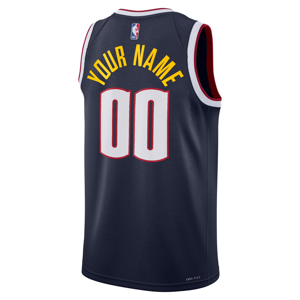 Denver Nuggets NBA Nike Icon Swingman Jersey - Custom - Youth