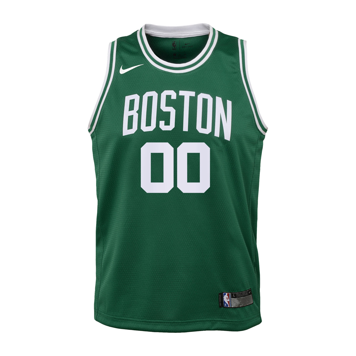 Boston Celtics NBA Nike Replica Icon Jersey - Custom - Kids