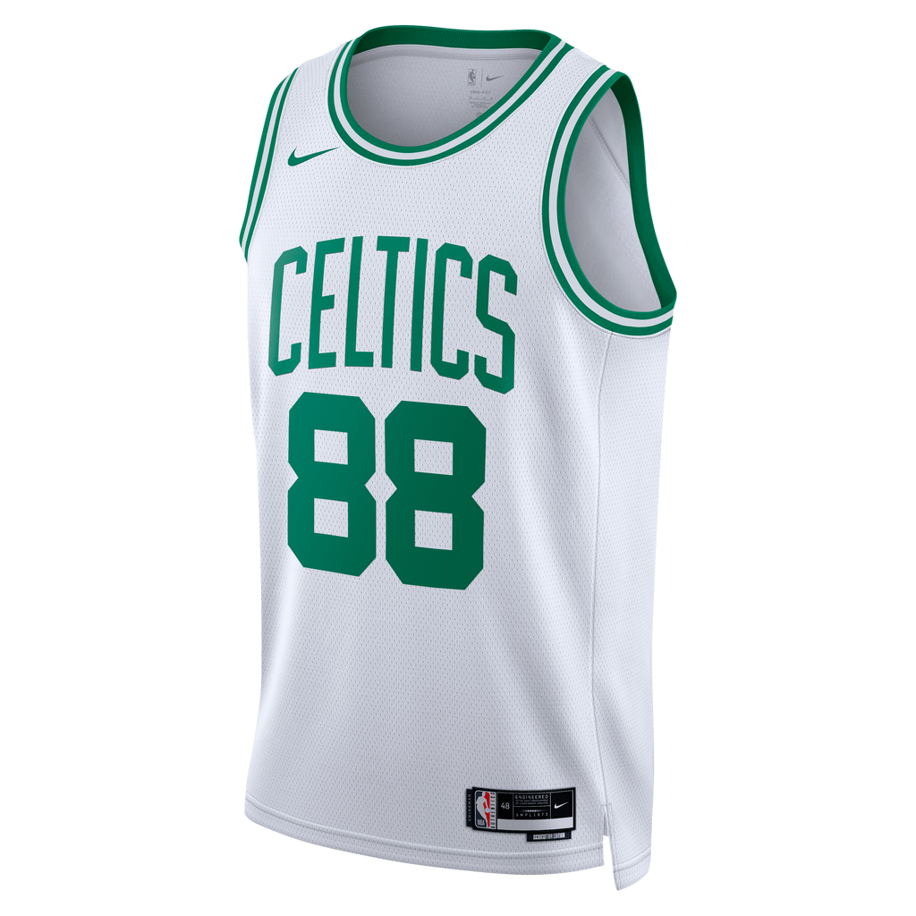 Boston Celtics NBA Nike Association Edition Swingman Jersey - White - Neemias Queta - Unisex