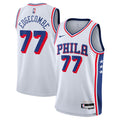 Philadelphia 76ers NBA Nike Association Edition Swingman Jersey - White - VJ Edgecombe - Youth