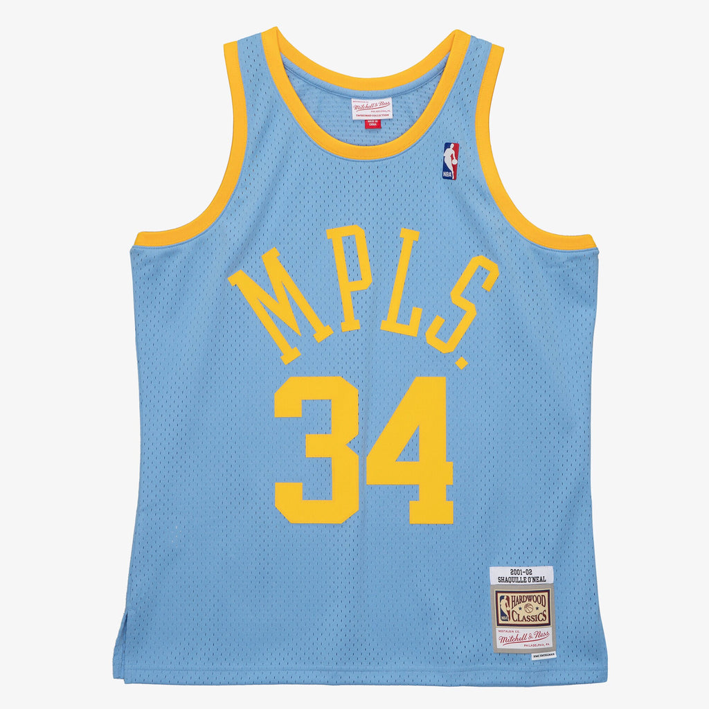 Los Angeles Lakers NBA Mitchell & Ness Swingman Jersey Shaquille O'Neal 2001-02