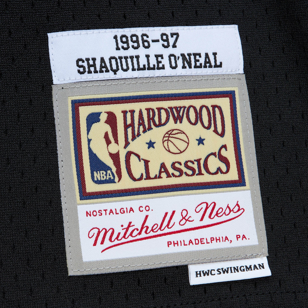 Los Angeles Lakers NBA Mitchell & Ness Off Court Swingman Jersey Shaquille O'Neal 1996