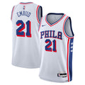 Philadelphia 76ers NBA Nike Association Edition Swingman Jersey - White - Joel Embiid - Youth