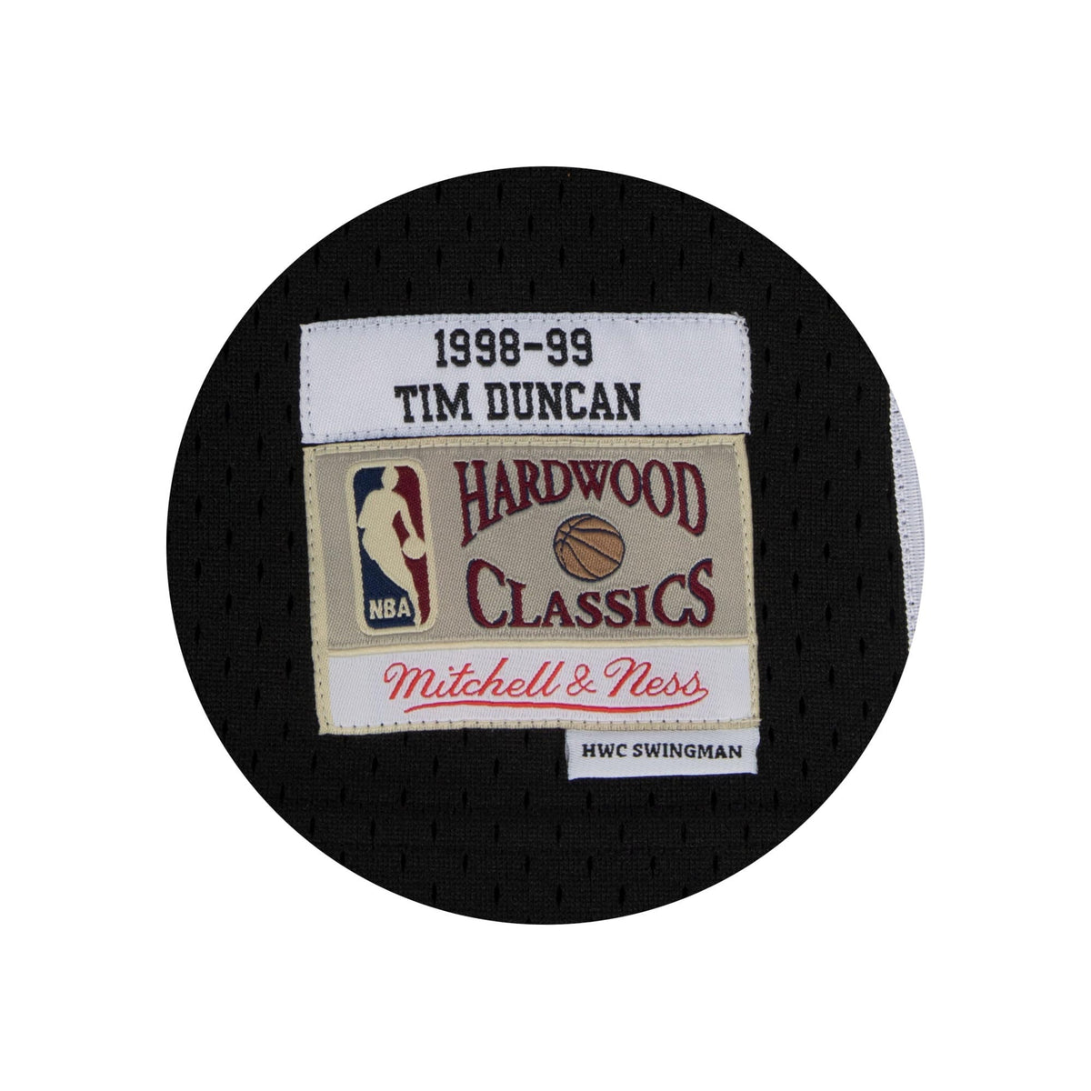 San Antonio Spurs NBA Mitchell & Ness Swingman Jersey Road Tim Duncan 1998-99