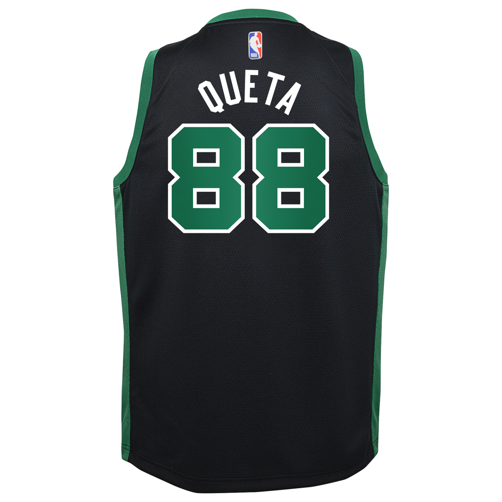 Boston Celtics NBA Jordan Brand Statement Edition Swingman Jersey - Black - Neemias Queta - Youth