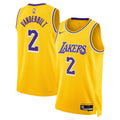 Los Angeles Lakers NBA Nike Icon Edition Swingman Jersey - Gold - Jarred Vanderbilt - Youth