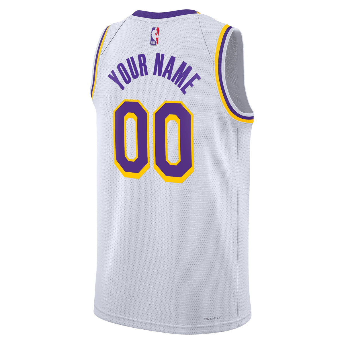 Los Angeles Lakers NBA Nike Association Swingman Jersey - Custom - Unisex