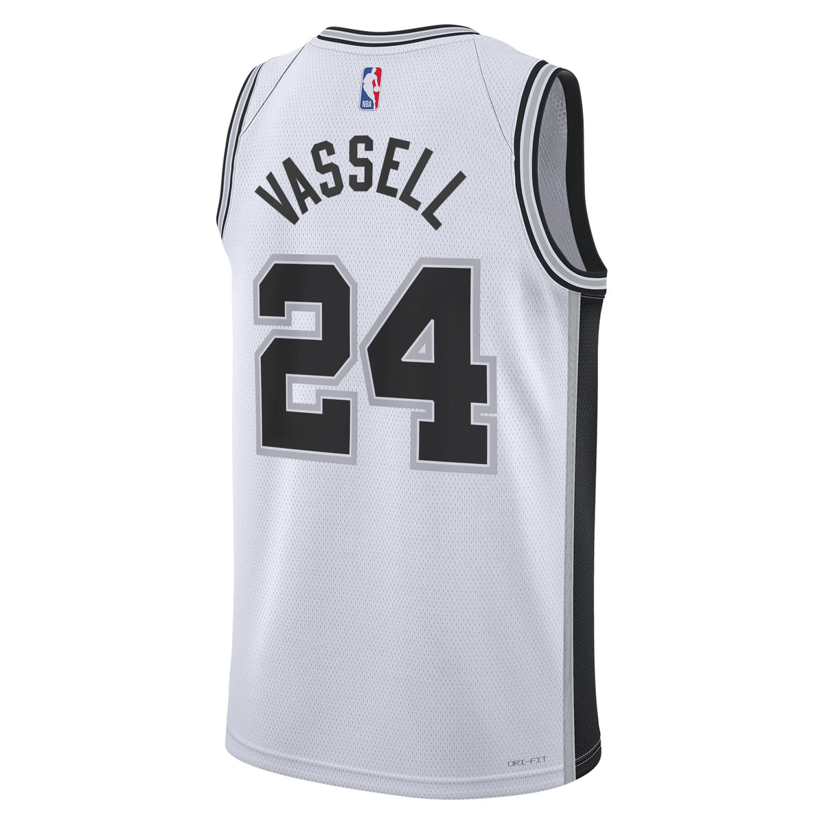 San Antonio Spurs NBA Nike Association Edition Swingman Jersey - White - Devin Vassell - Unisex