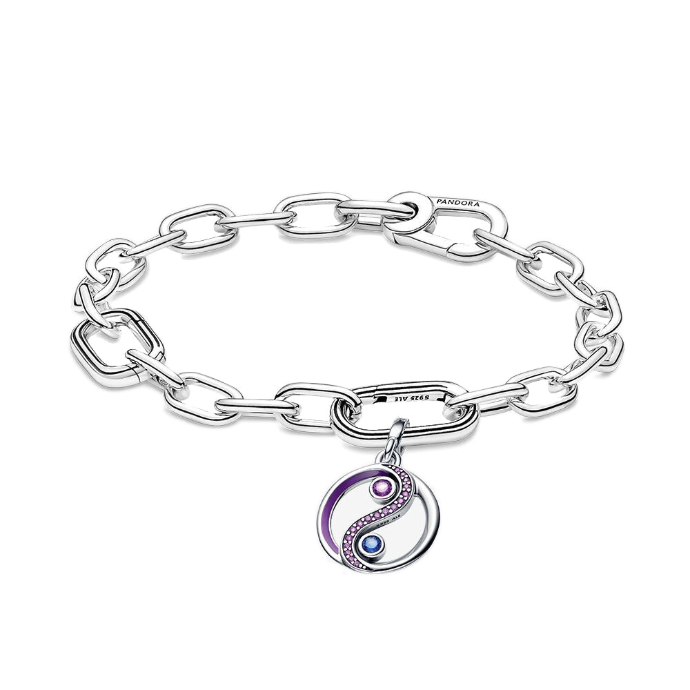 PANDORA ME Ying And Yang Bracelet Styled Set Cubic Zirconia Giftsets Chain Bracelet Jewelry Gift