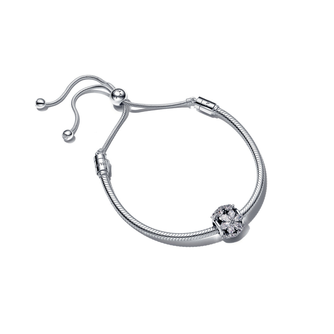 PANDORA Sparkling Herbarium Cluster Bracelet Gift Set Cubic Zirconia Giftsets Chain Bracelet Jewelry Gift