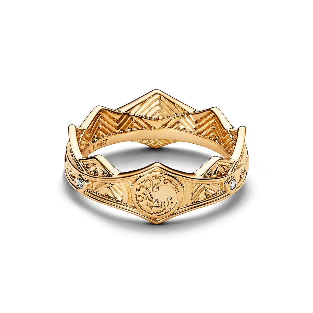 PANDORA Game Of Thrones House Of The Dragon Crown Ring Rings Statement Ring Jewelry Gift