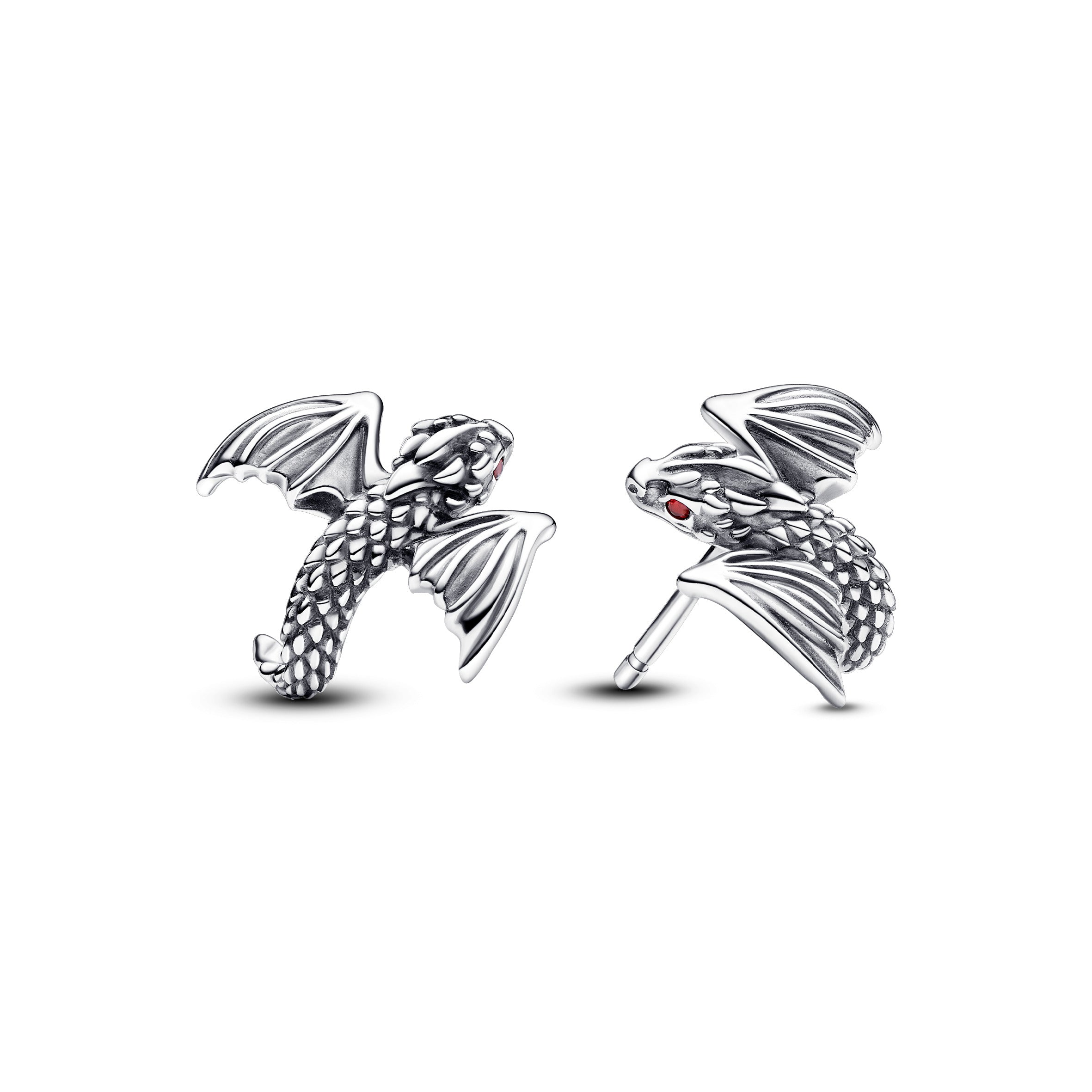 PANDORA Game Of Thrones Curved Dragon Stud Earrings Statement Ring Jewelry Gift