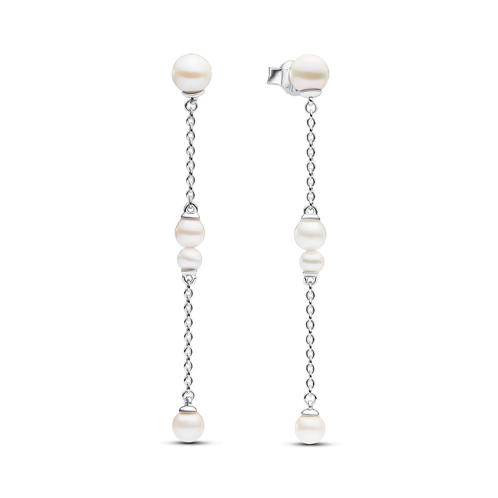 PANDORA Treated Freshwater Cultured Pearl Drop Earrings Statement Ring Jewelry Gift
